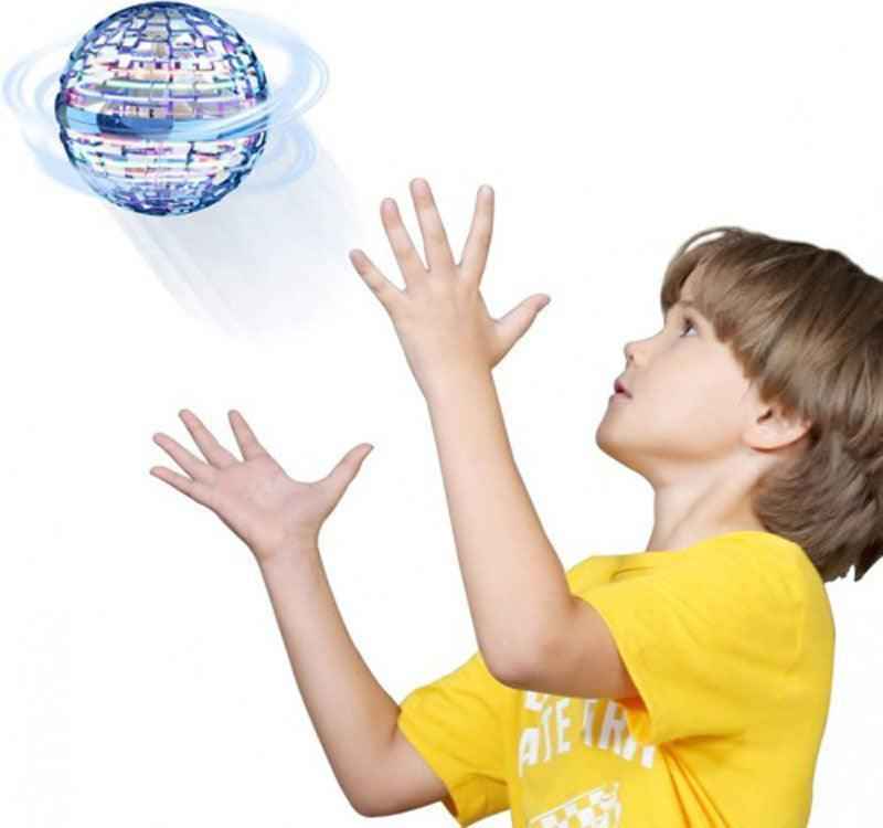 LED Flying Spinner Orb Ball Mini Drone Toy
