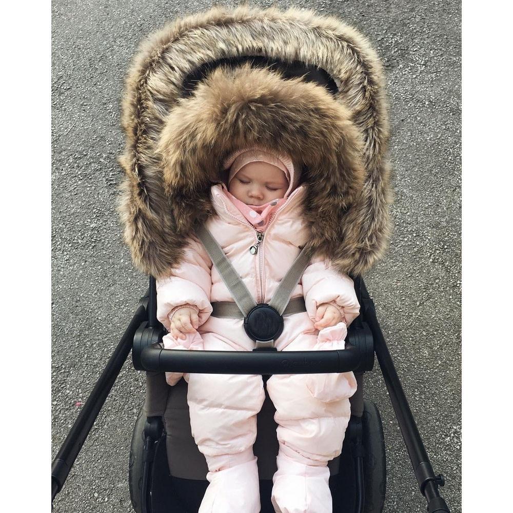 Winter Clothes For Infant Baby Hooded Warm Thick Snowsuit Jumpsuit Romper for Boys and Girls  Style
