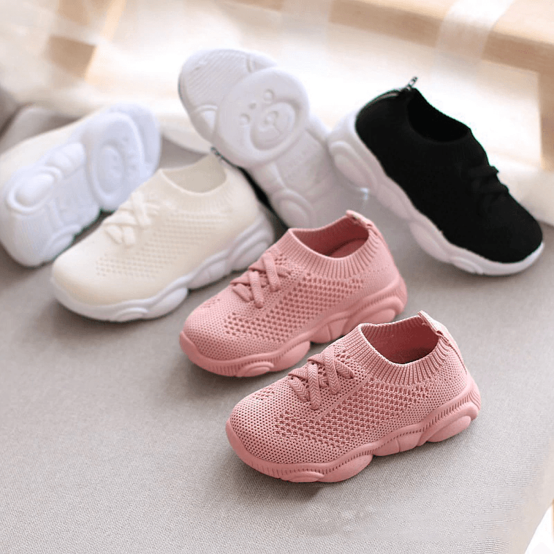 Children's Mesh Slip-On Sneakers
