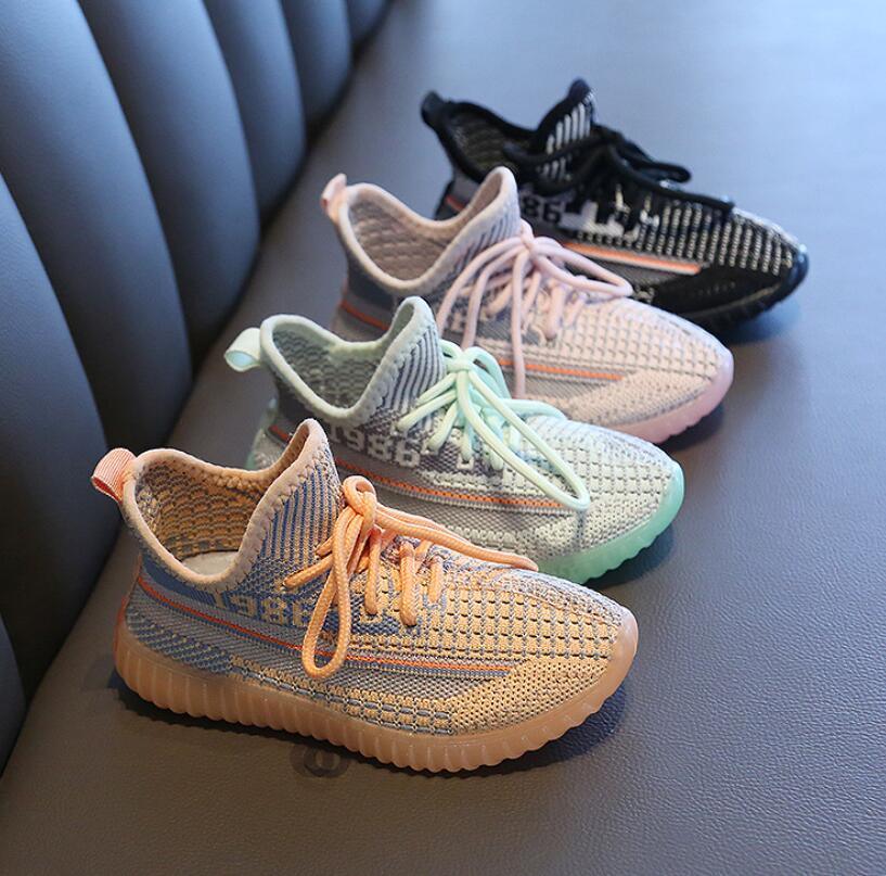 Children's Mesh Lace-Up Sneakers