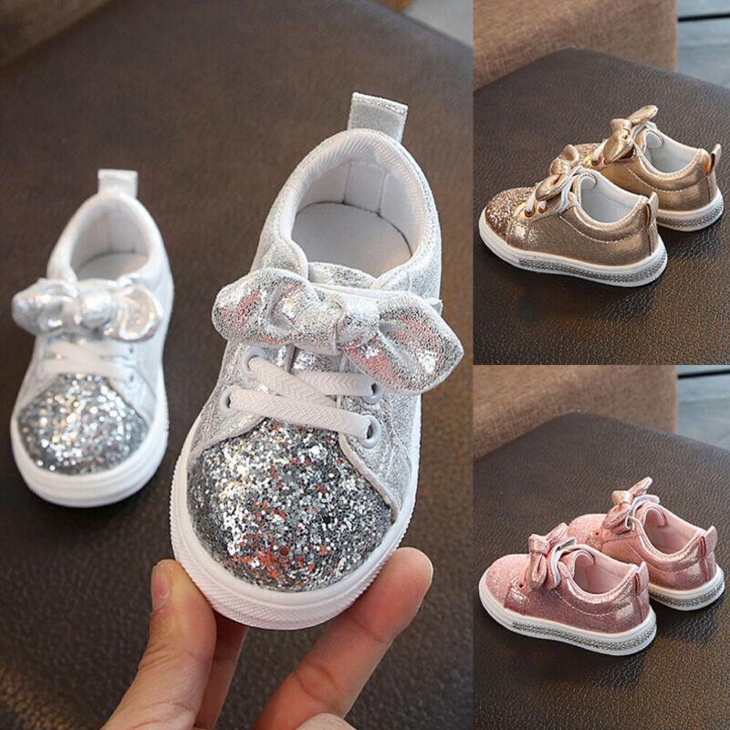 Children's PU Casual Shoes with Elastic-Band Closure