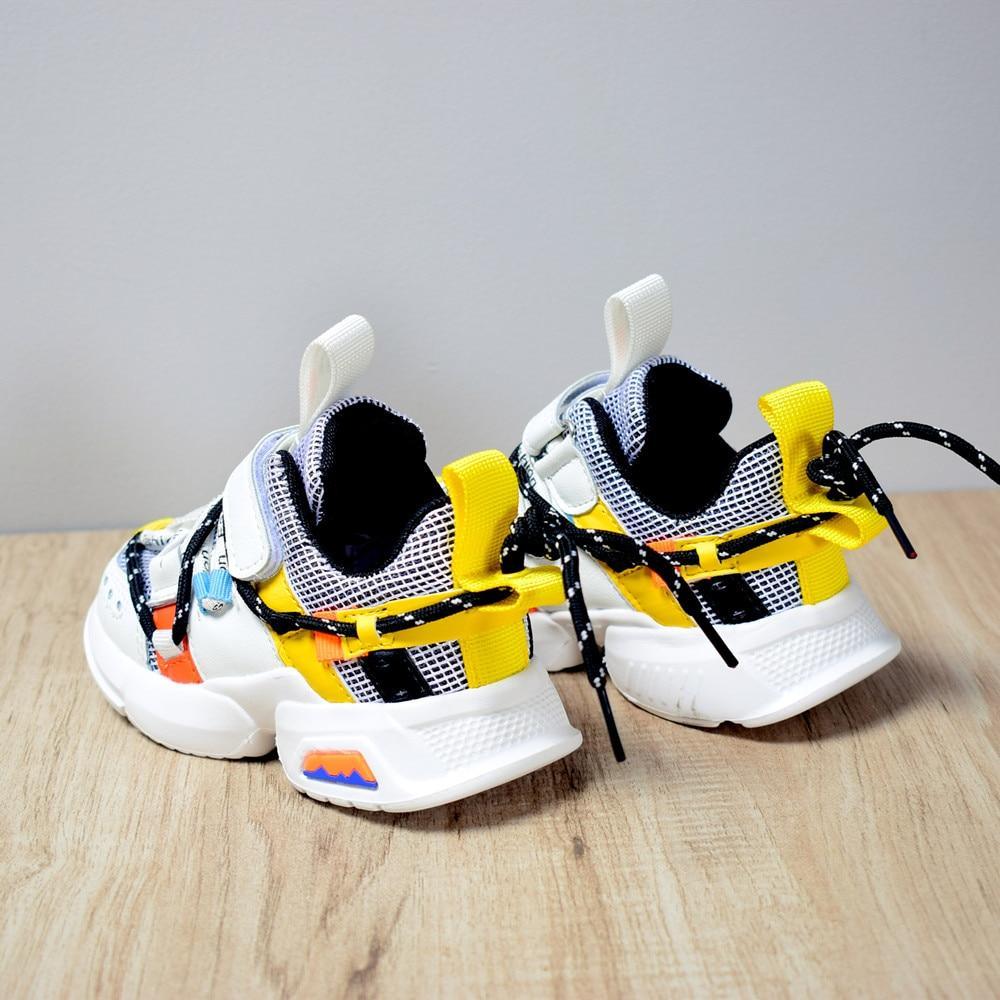 Children's Mesh Hook-and-Loop Sneakers
