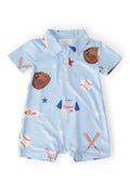 Home Run Polo Shorty One-Piece