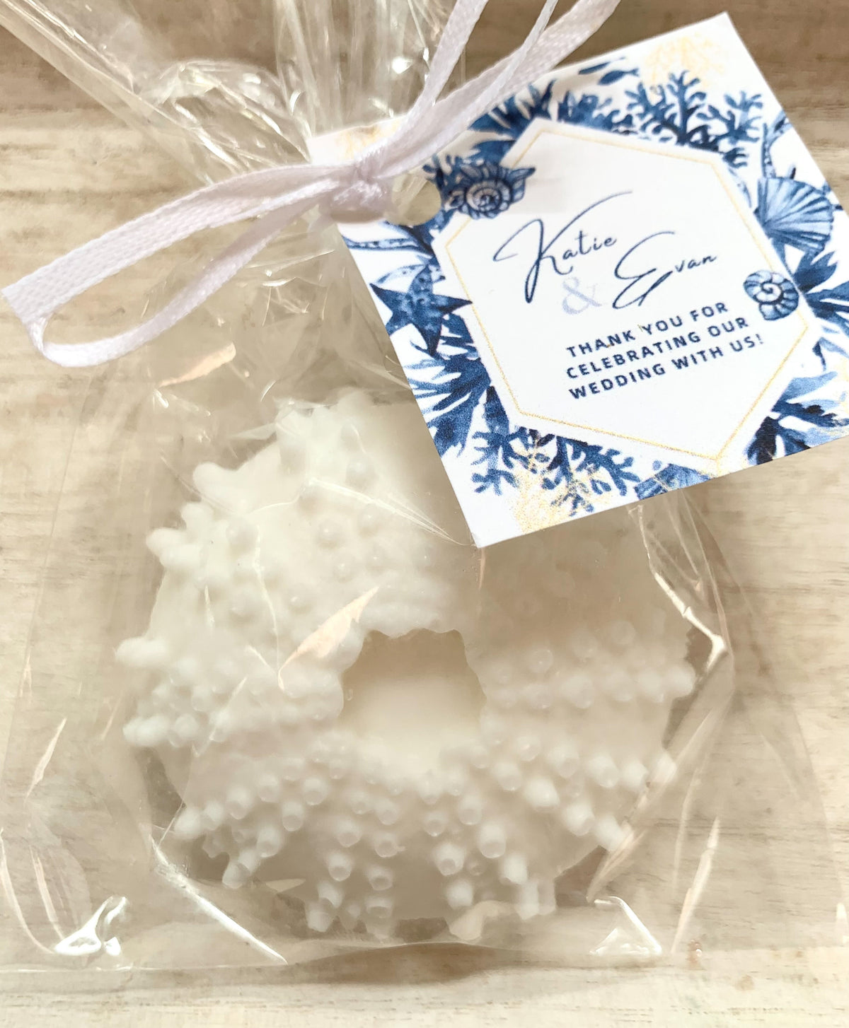 10 Sea Urchin Soap Party Favors