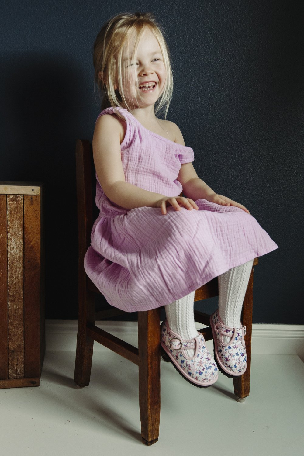 Children's Floral Mary Jane Dress Shoes – Removable Soles