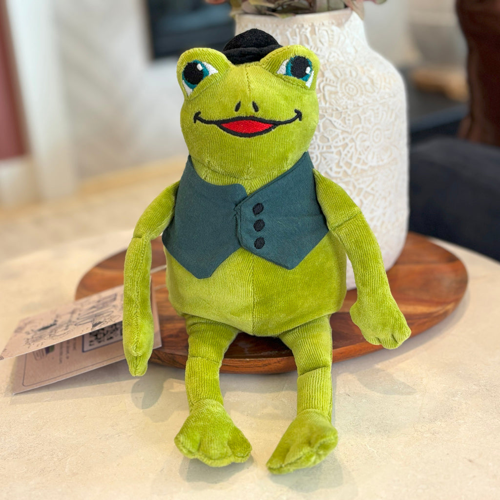 Frog: Into the Skies, Book Seven & Organic Cotton Frog Plushie