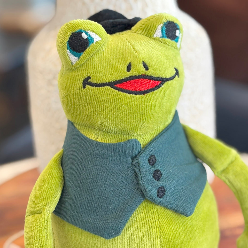 Frog: Into the Skies, Book Seven & Organic Cotton Frog Plushie