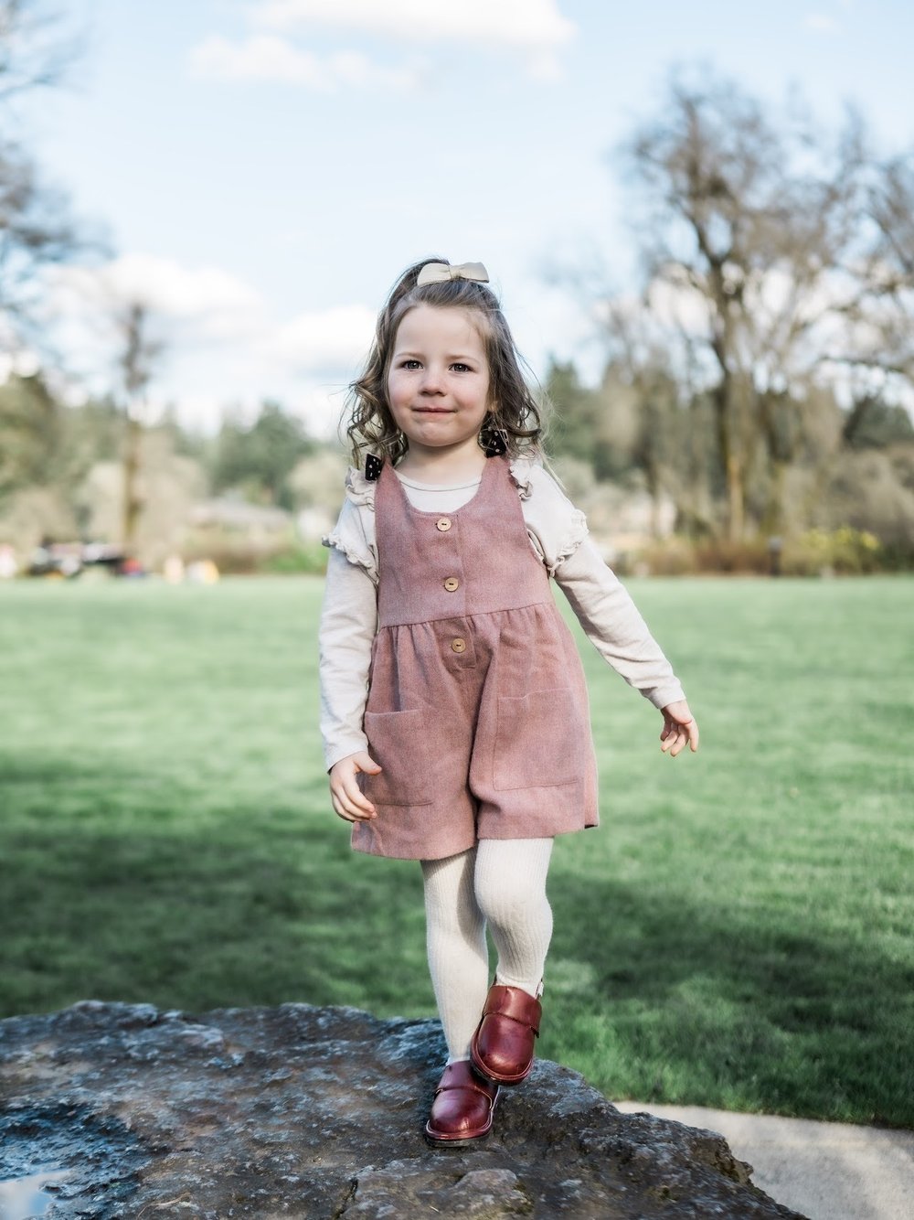 Children's Burgundy Hook-and-Loop Dress Shoes – Removable Soles