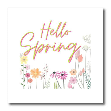 3dRose Creative Designs for Spring Season - Iron on Heat Transfers (ht_358732)