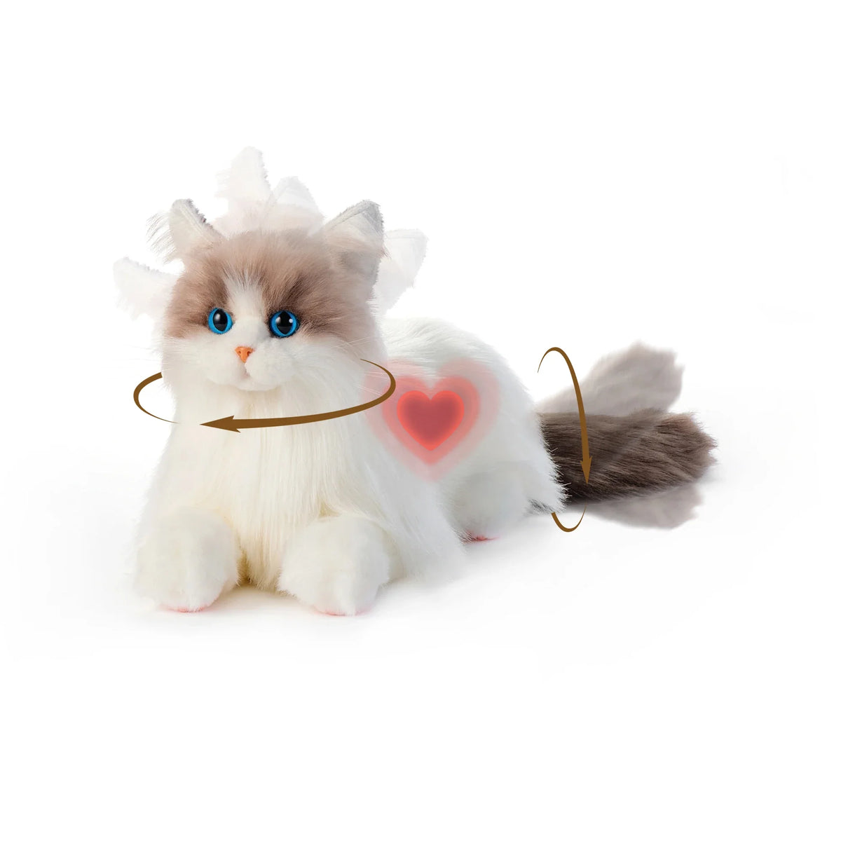 Percy Essential – Lifelike Interactive Robot Cat Companion for Seniors