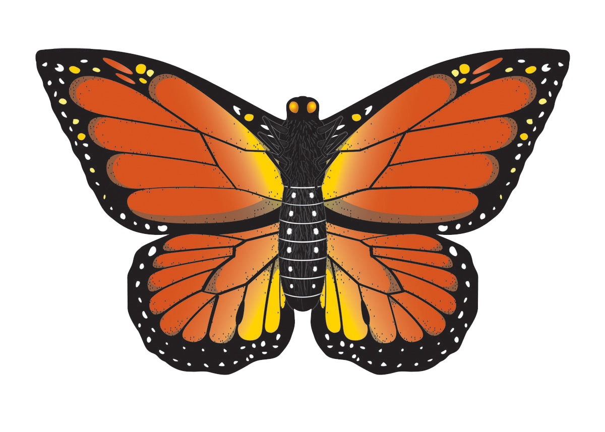 32" Nylon Monarch Butterfly