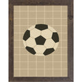 Soccer Ball Wall Art – Minimalist Soccer Decor for Kids Room, Sports Nursery or Soccer Lovers (SB213)