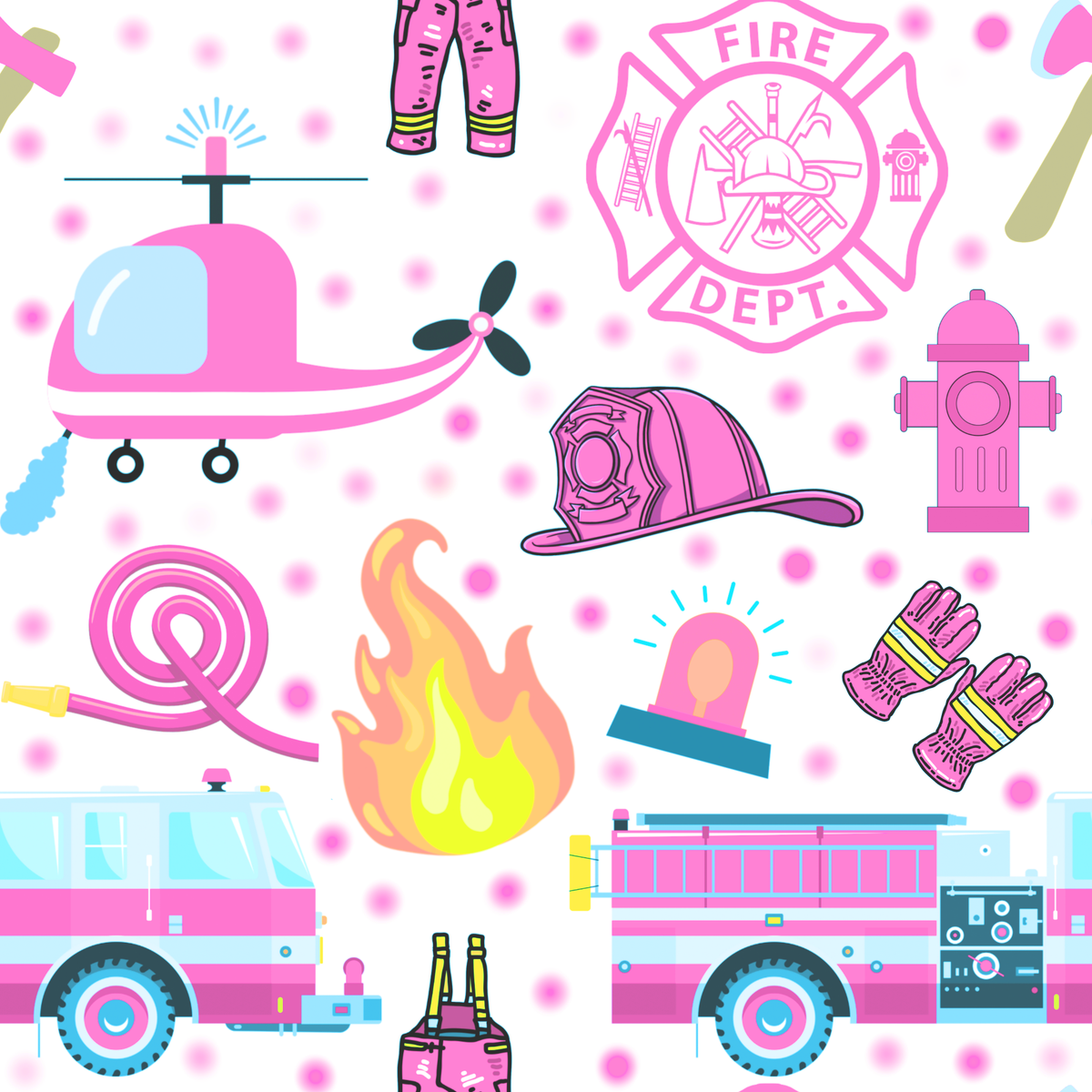 Bamboo Layette - Cute for a Cause - Pink Rescue