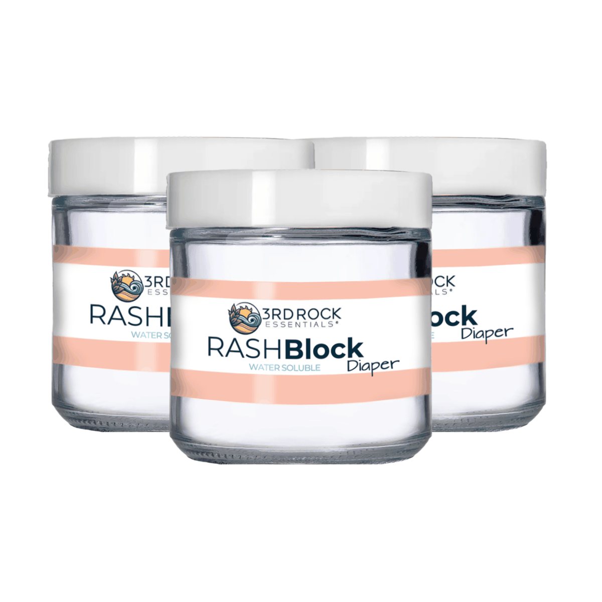 RASHBlock® Diaper 75ppm Silver Diaper Care Ointment - Water Soluble 3 oz