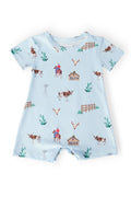 Ranch Hand Short-Sleeve Shorty One-Piece