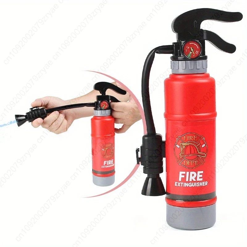 Mini Fire Extinguisher Water Toy for Outdoor Summer Fun Kids