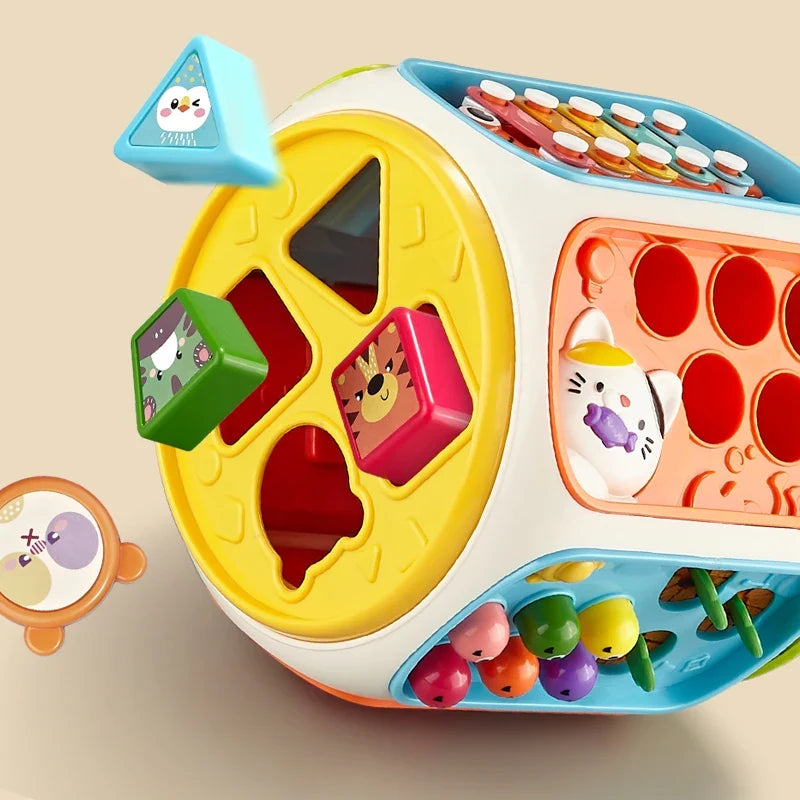 Baby Cell Phone Toy Children’s Musical Mobile Speaker with Sound and Light Educational Development Toy for 12-Month-Old Kids Gift