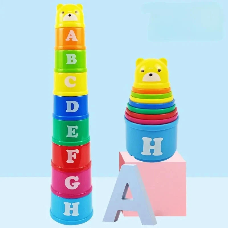Kid Brain Response Speed Stacking Cup Game