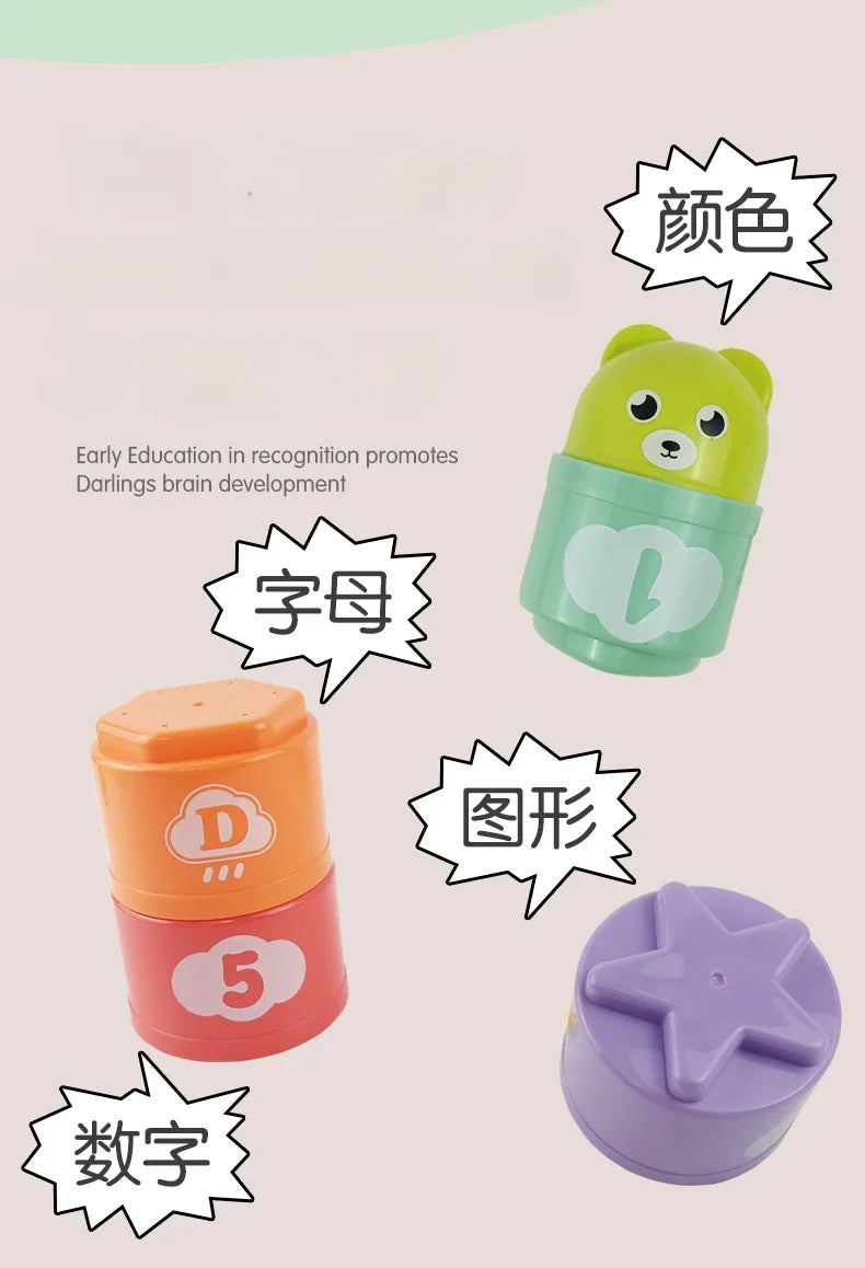 Kid Brain Response Speed Stacking Cup Game