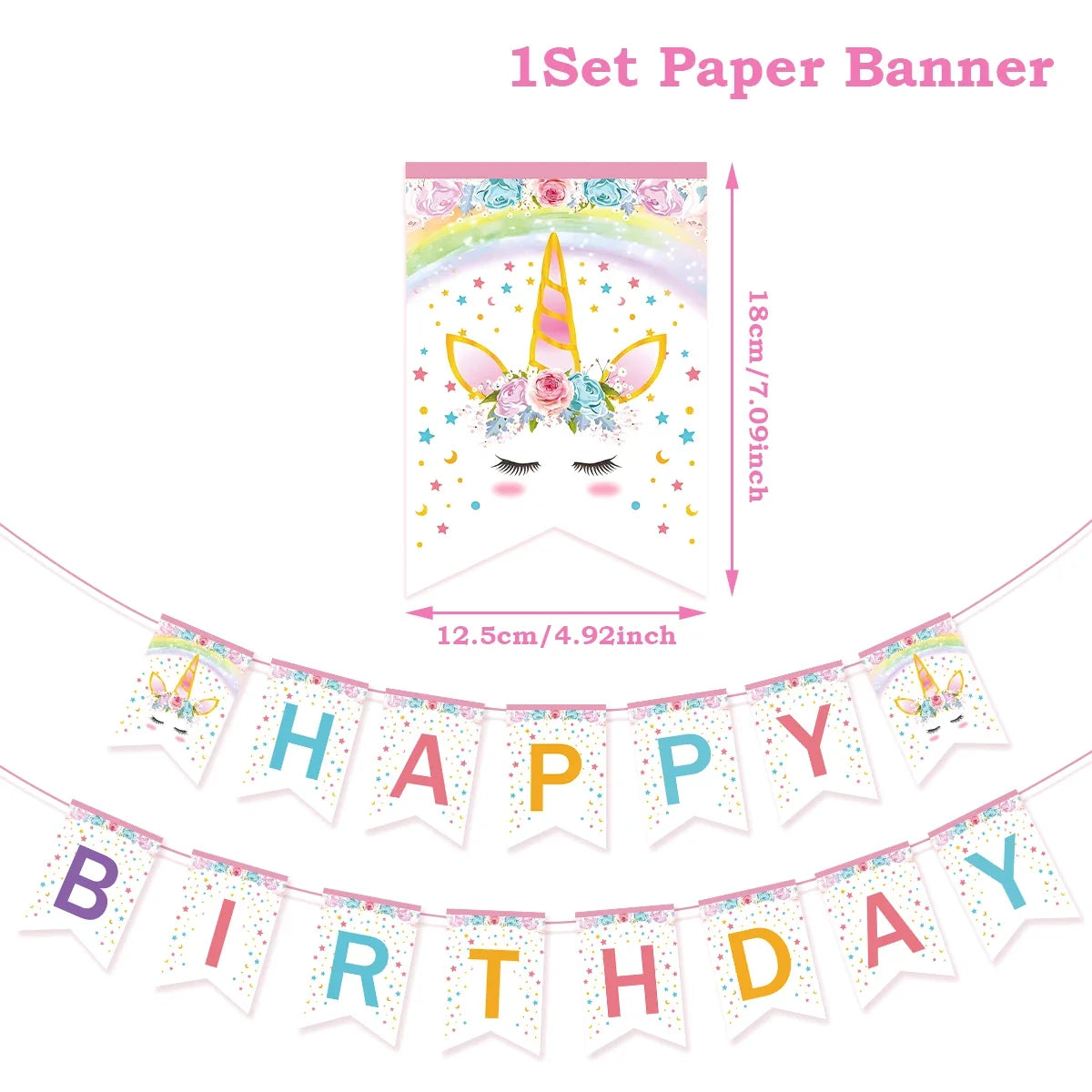 Unicorn Gift Boxes Birthday Party Decoration Kids Unicorn Party Favor Boxes Baby Shower Birthday Party Decorations Supplies