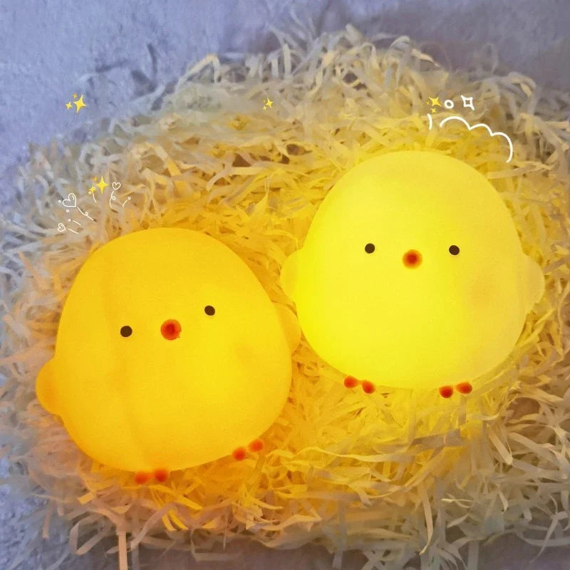 Kawaii Chickie and Royalty Lamp