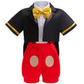 2025 Baby Clothes Cartoon  Mouse Play Cosplay  Girl Boy Backband Pants Set Stage Performance Christmas  Kid Halloween Costume