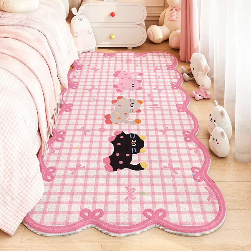 Kawaii Chasing Nekos Rugs