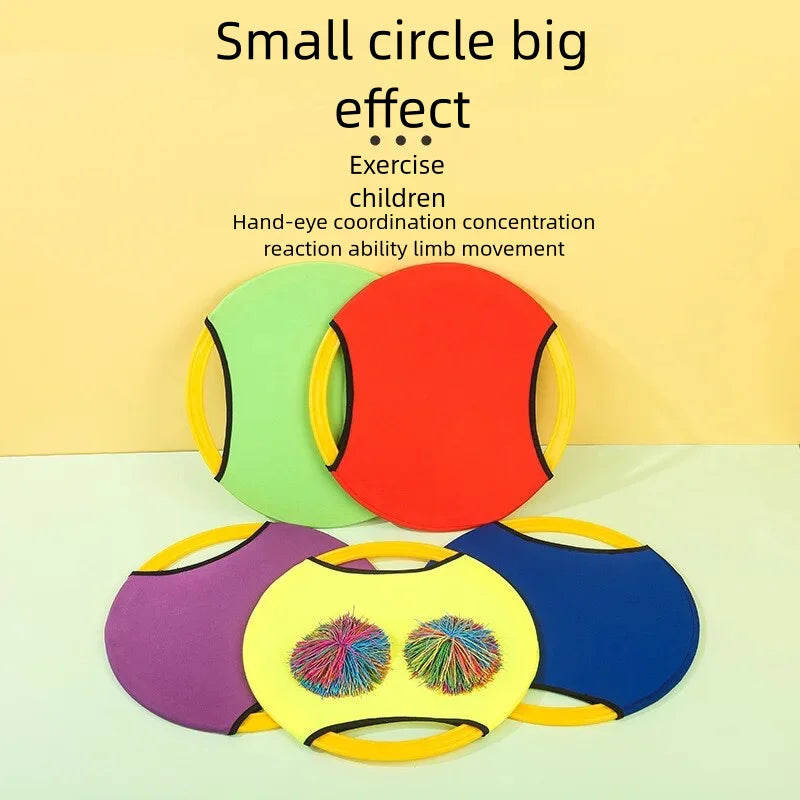 35cm Bouncing Circle – Throwing Training Sensory Toy for Kids, Outdoor Balance Training Educational Learning Toy for Children