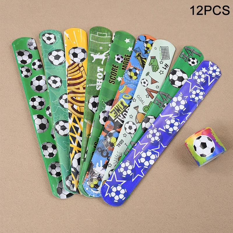 Soccer Party Bracelets Keychain | Pin Ball Maze Game Toys for Football Theme Kids Birthday Party Favors