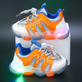Kids' Light-Up Mesh Casual Sneakers