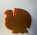 SHAPES ETC.  124 Pcs Thanksgiving Turkey Large Assorted Color Cut-Outs - 5.5in