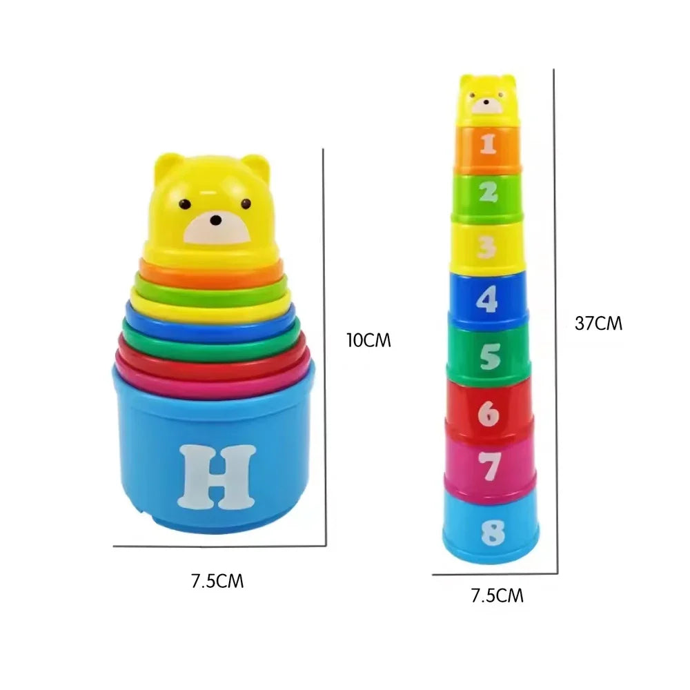 Kid Brain Response Speed Stacking Cup Game