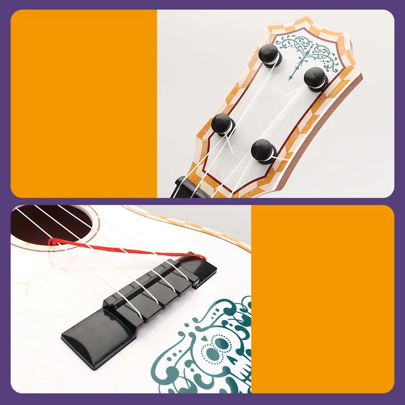 Children's Beginner Toy Guitar – Entry-Level Yukulele for Kids, Perfect for Musical Exploration and Early Learning.