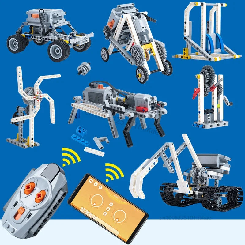 STEM 9686 Educational Set Technical Simple and Motorized Building Bricks