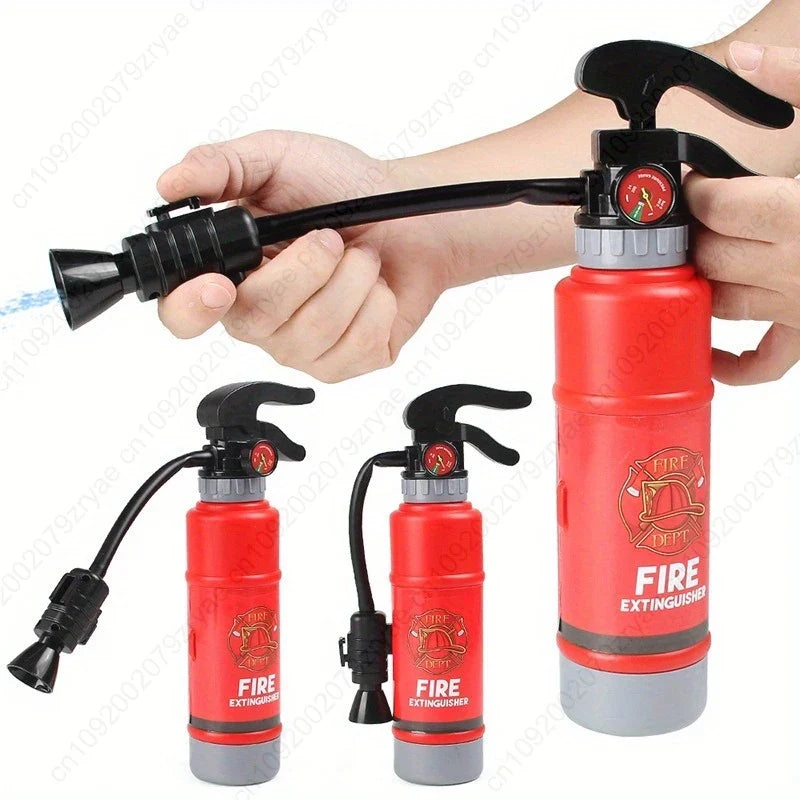 Mini Fire Extinguisher Water Toy for Outdoor Summer Fun Kids