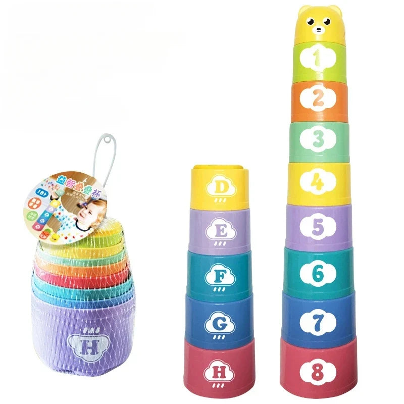 Kid Brain Response Speed Stacking Cup Game