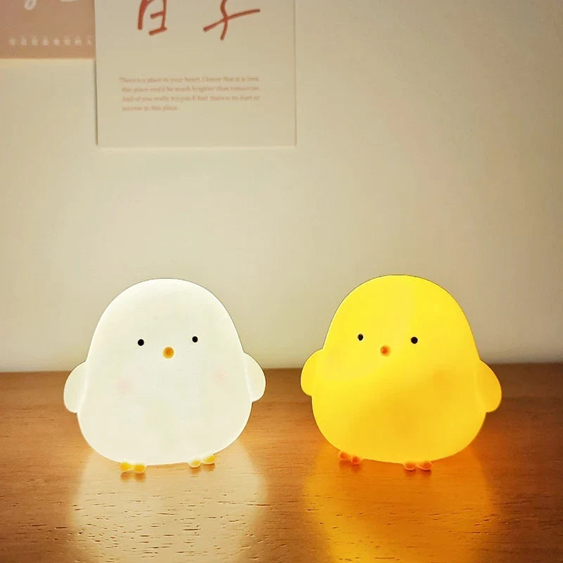 Kawaii Chickie and Royalty Lamp