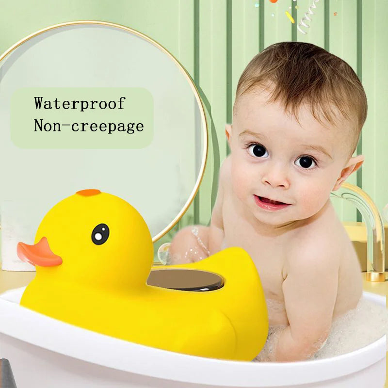 Yellow Duck Floating Baby Bath Thermometer – Waterproof Digital Water Temperature Sensor for Infants & Toddlers