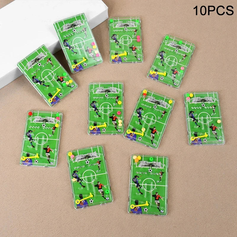 Soccer Party Bracelets Keychain | Pin Ball Maze Game Toys for Football Theme Kids Birthday Party Favors