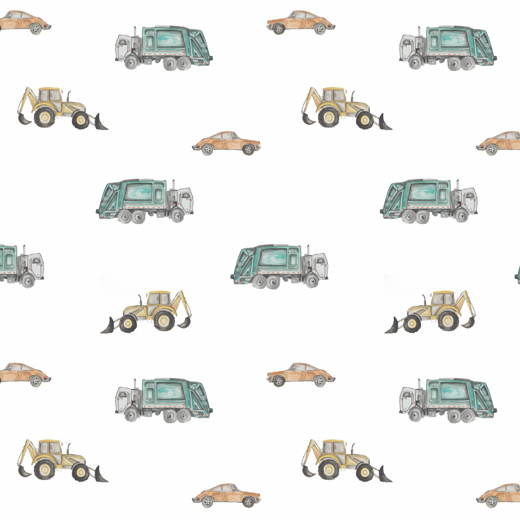 Wheels on Wheels Wallpaper
