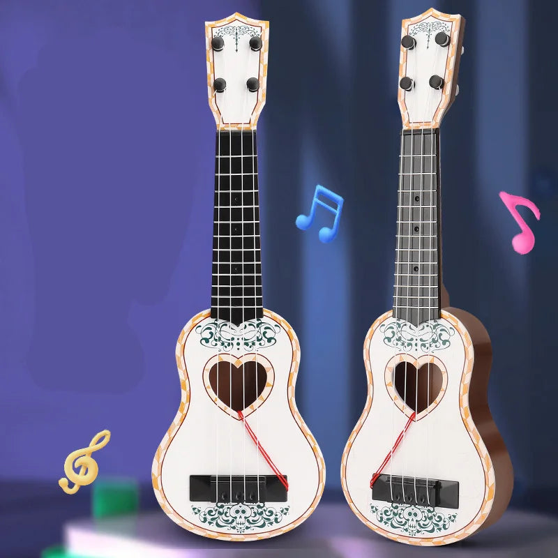 Children's Beginner Toy Guitar – Entry-Level Yukulele for Kids, Perfect for Musical Exploration and Early Learning.