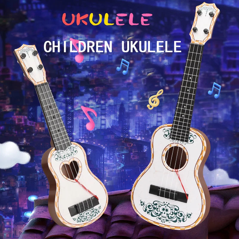 Children's Beginner Toy Guitar – Entry-Level Yukulele for Kids, Perfect for Musical Exploration and Early Learning.