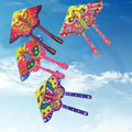 2pcs 1.1m Flat Eagle Kite with 30m Kite Line – Children’s Flying Bird Kites, Windsock Garden Cloth Toy, Outdoor Kid Gift
