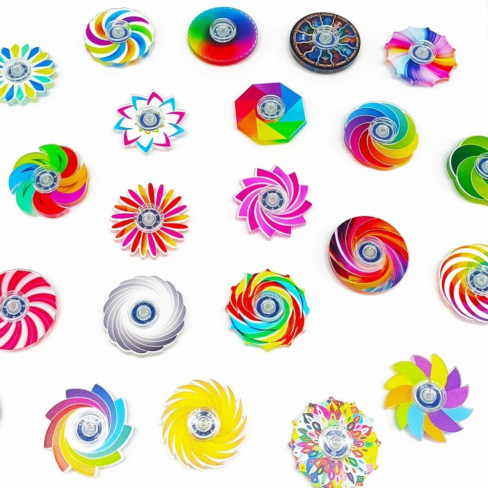 Mini Fidget Spinners 24PCS – Bulk Stress Relief Sensory Toys
