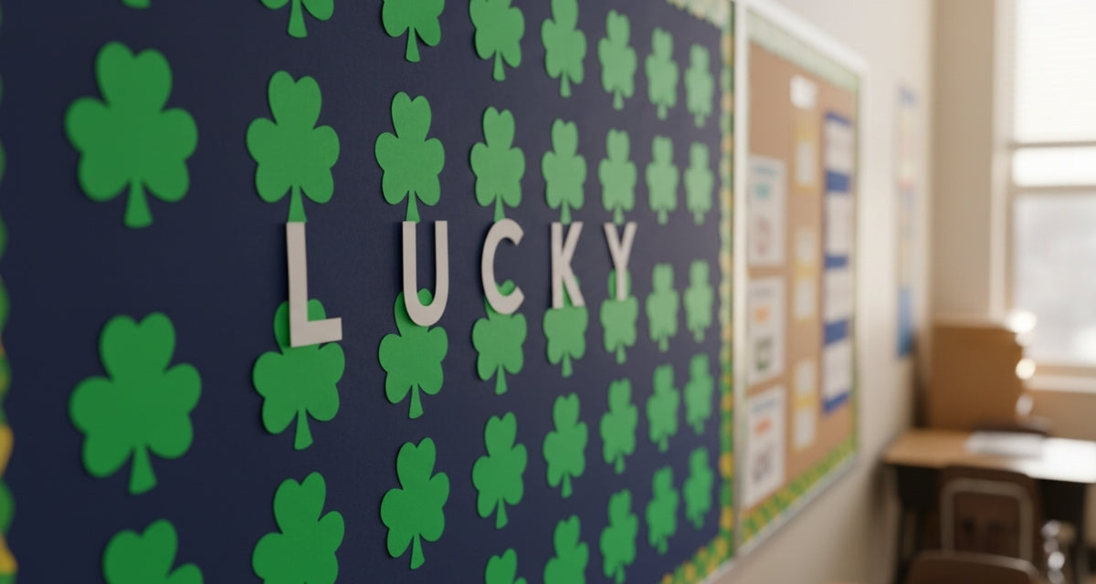 SHAPES ETC. Large Cut-Out Set - St. Patrick's Day