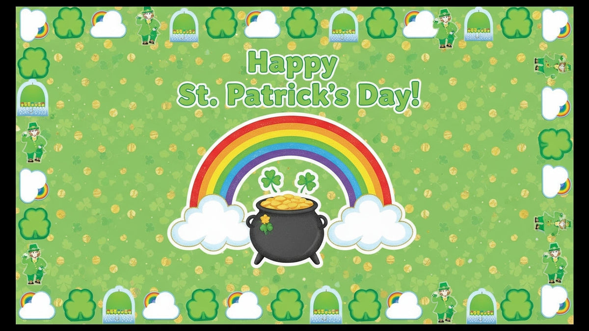 SHAPES ETC. Large Notepad Set - St. Patrick's Day