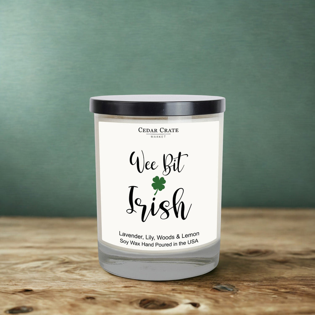 Wee Bit Irish St. Patrick's Day Candle