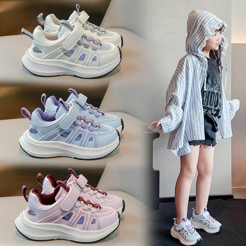 Children's Synthetic-Leather Casual Shoes
