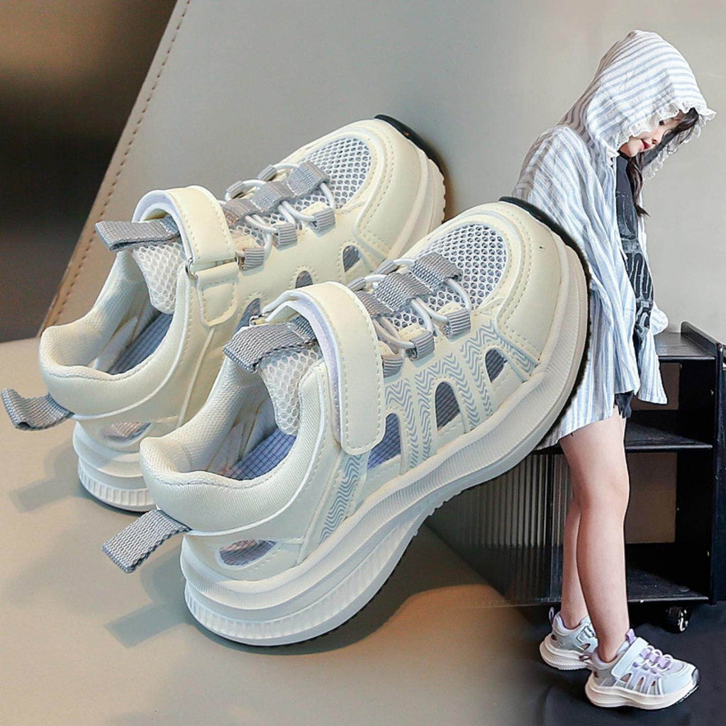 Children's Synthetic-Leather Casual Shoes