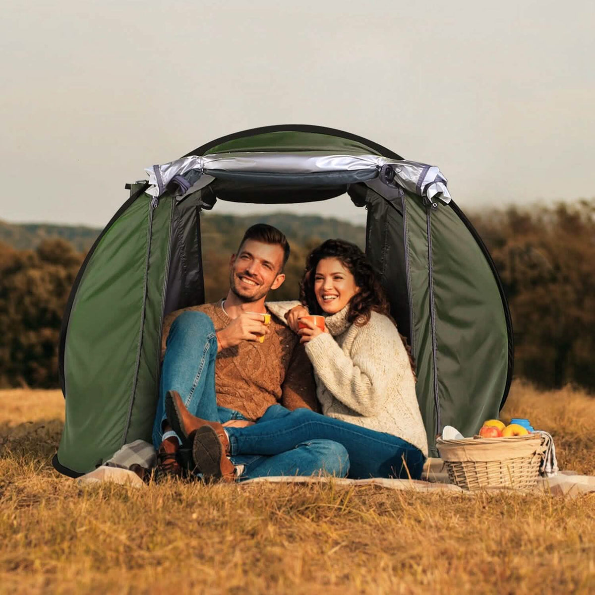 Automatic Pop Up Camping Tent